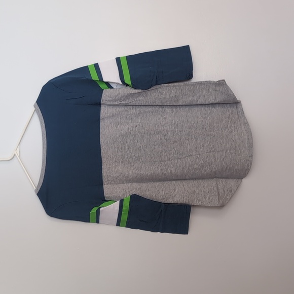 NBA UNK Minnesota Timberwolfs Women's sz M T-Shirt Raglan Baseball 3/4 Sleeve - Picture 3 of 11